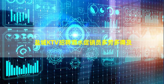 盐城KTV招聘酒水促销员多劳多得及